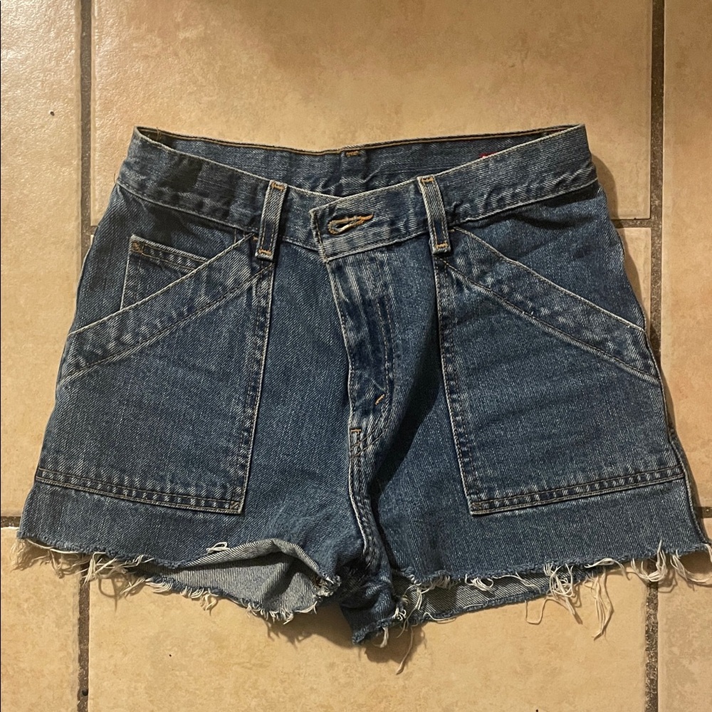 Levi's Blue Jean Shorts for Women